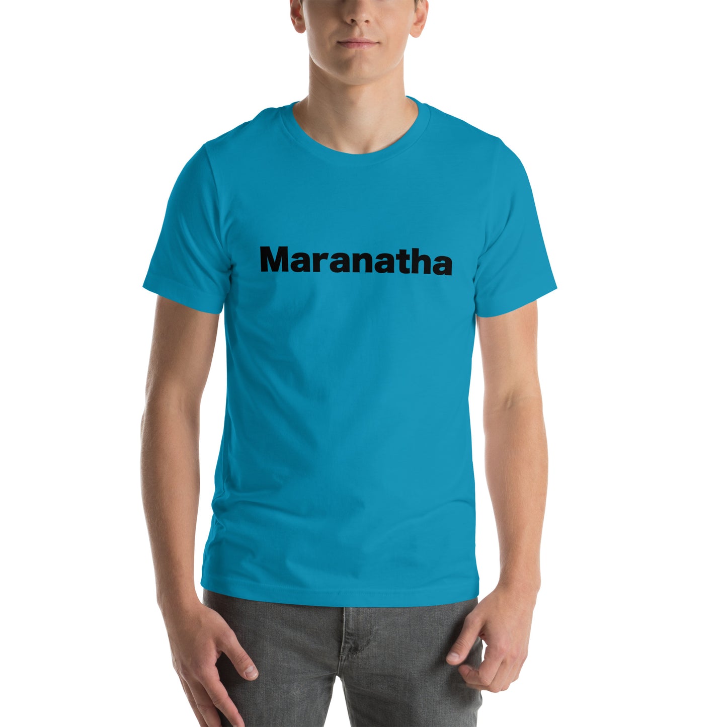 Maranatha T-Shirt Black Lettering