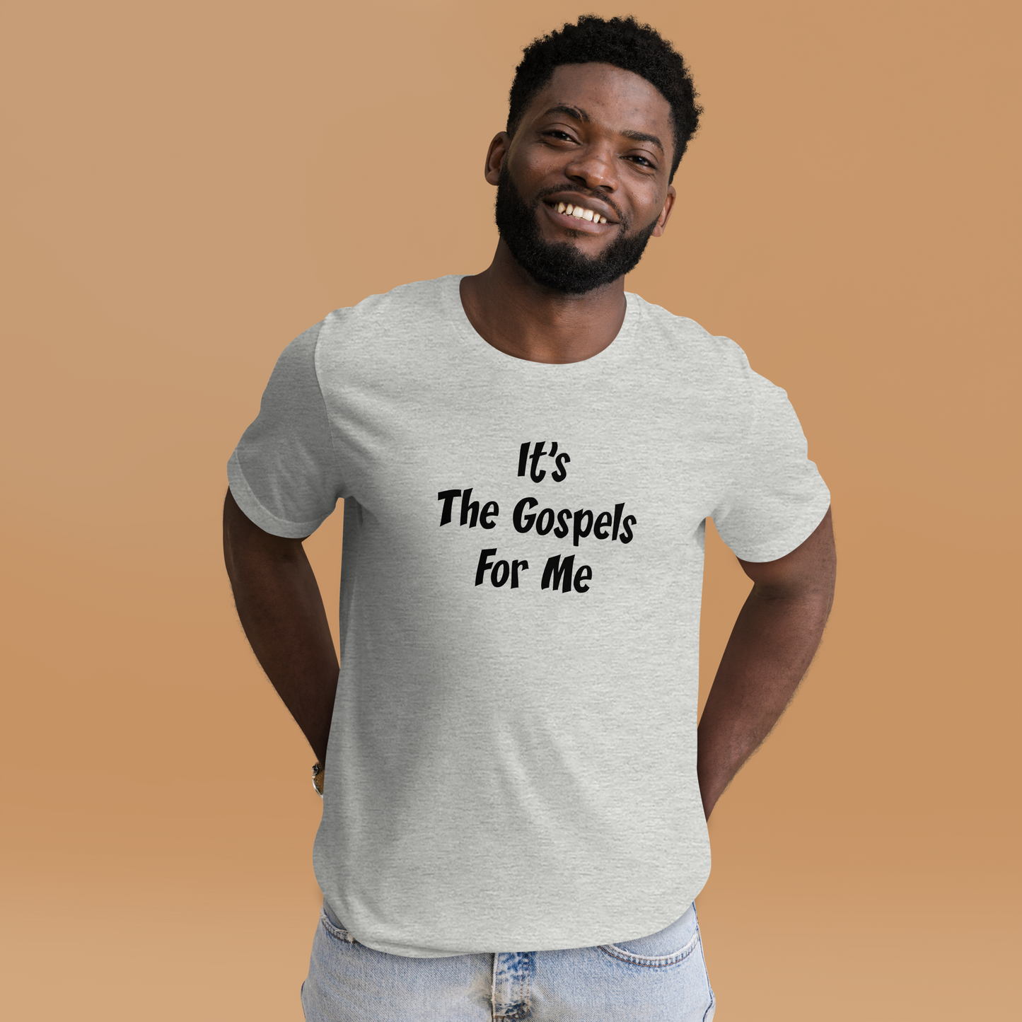 It's The Gospels For Me T-Shirt Black Lettering