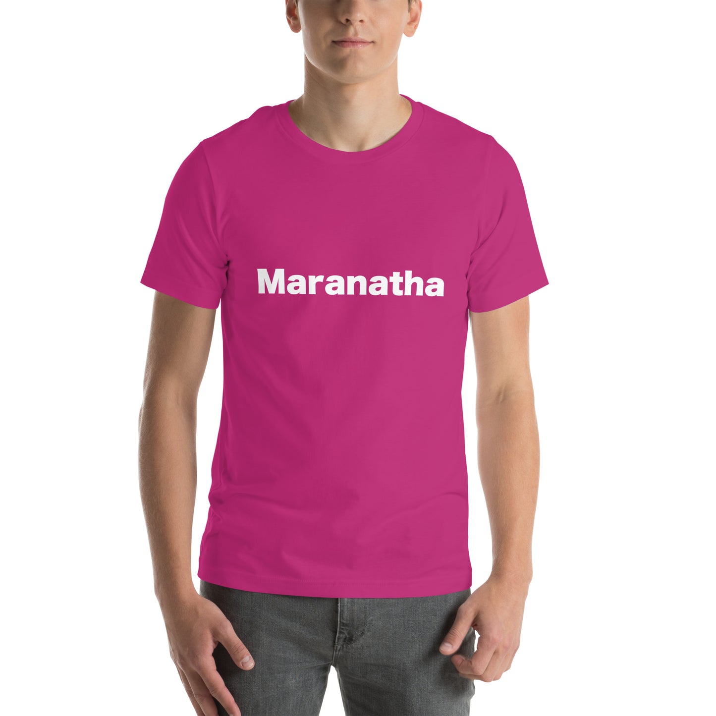 Maranatha T-Shirt White Lettering