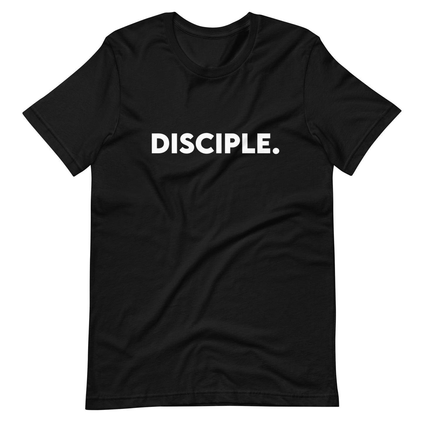 DISCIPLE. T-Shirt White Lettering