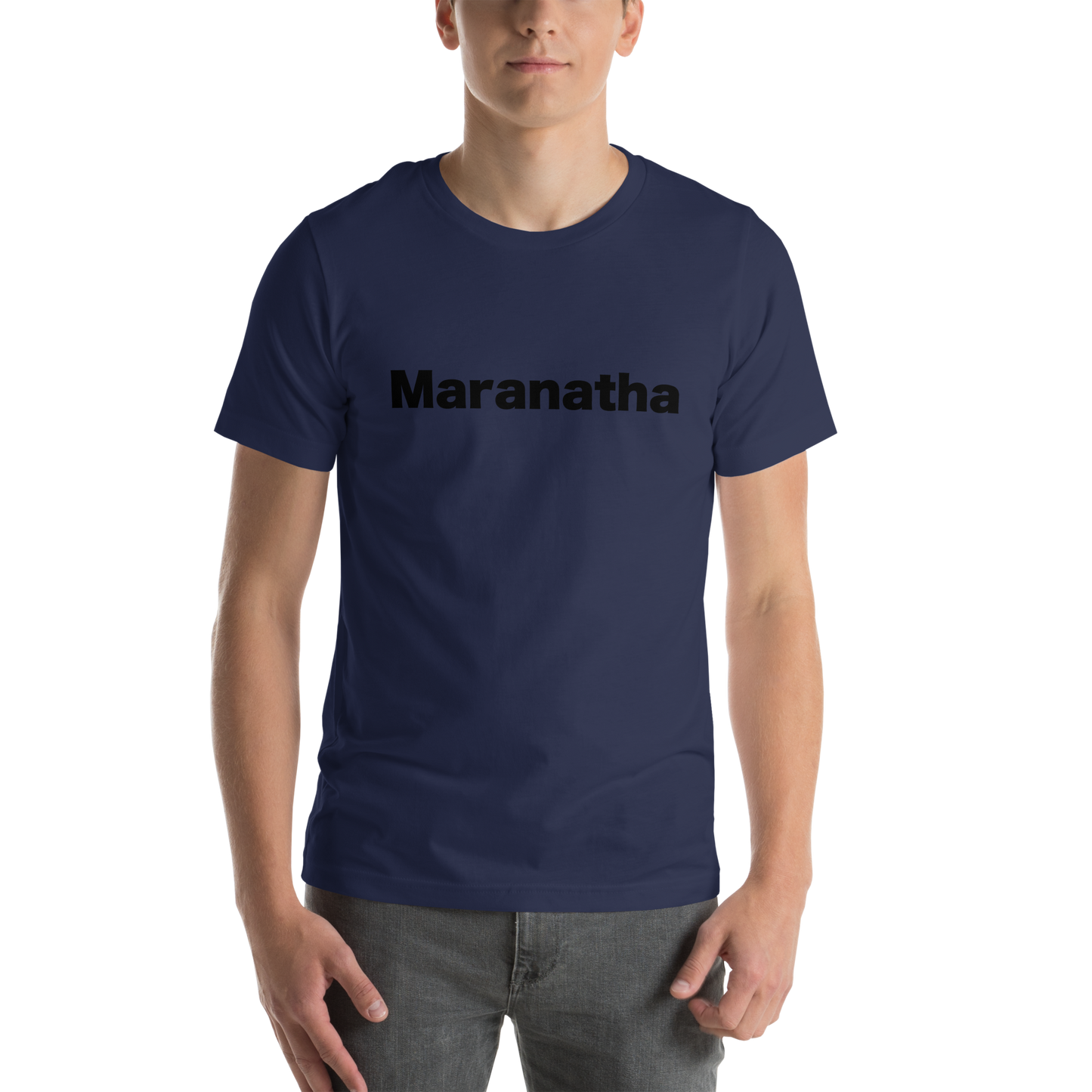 Maranatha T-Shirt Black Lettering