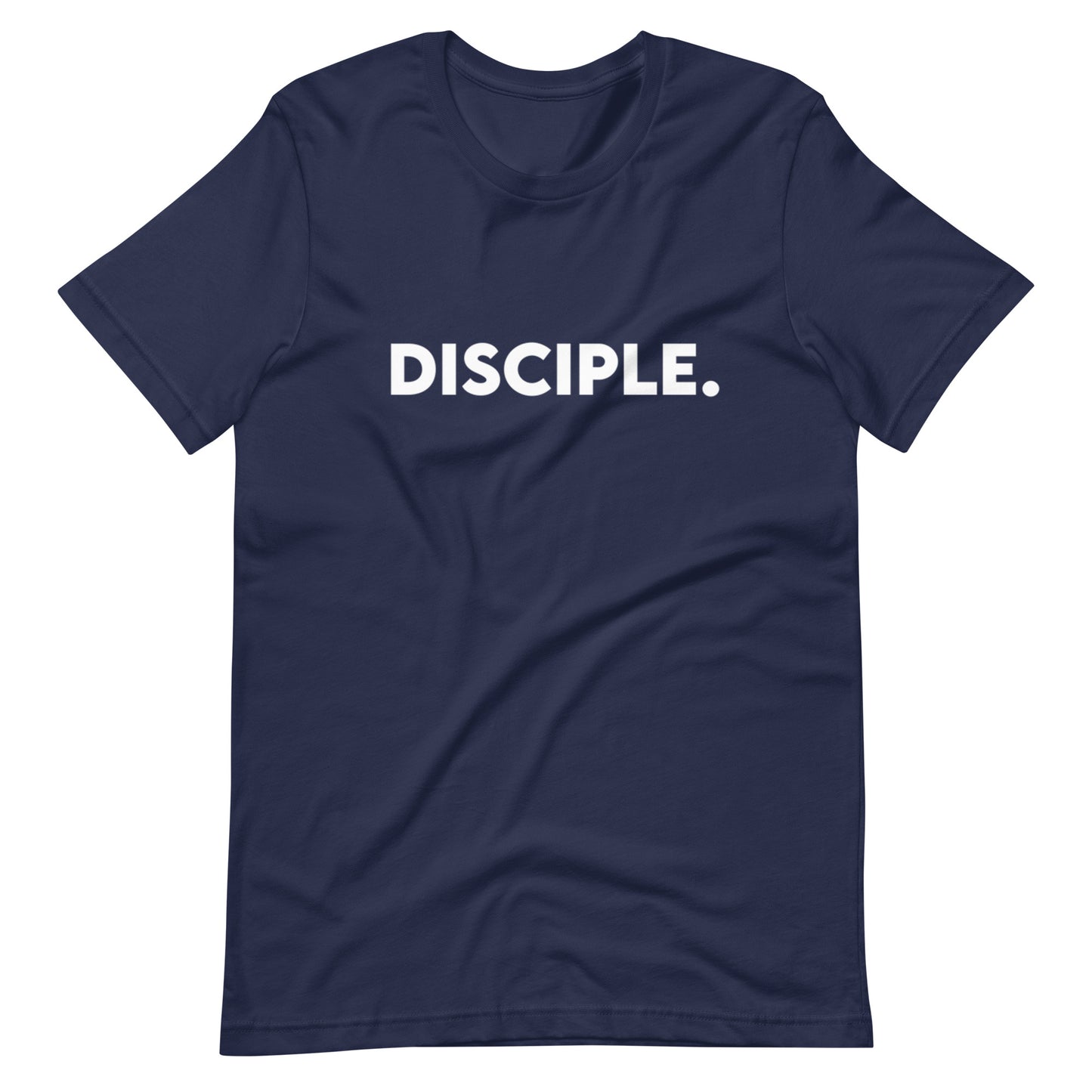 DISCIPLE. T-Shirt White Lettering