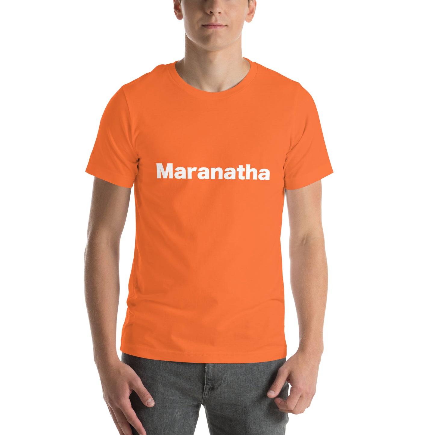 Maranatha T-Shirt White Lettering