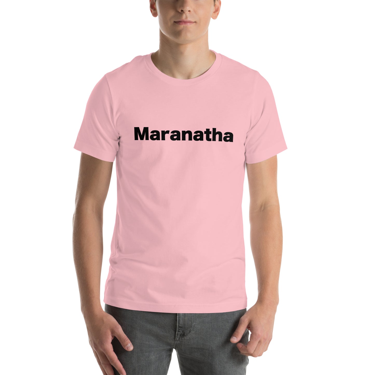 Maranatha T-Shirt Black Lettering