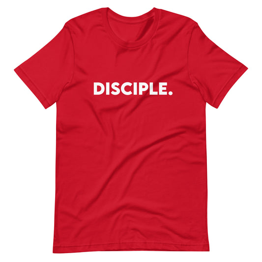 DISCIPLE. T-Shirt White Lettering