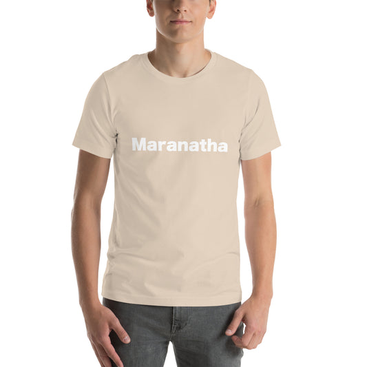 Maranatha T-Shirt White Lettering