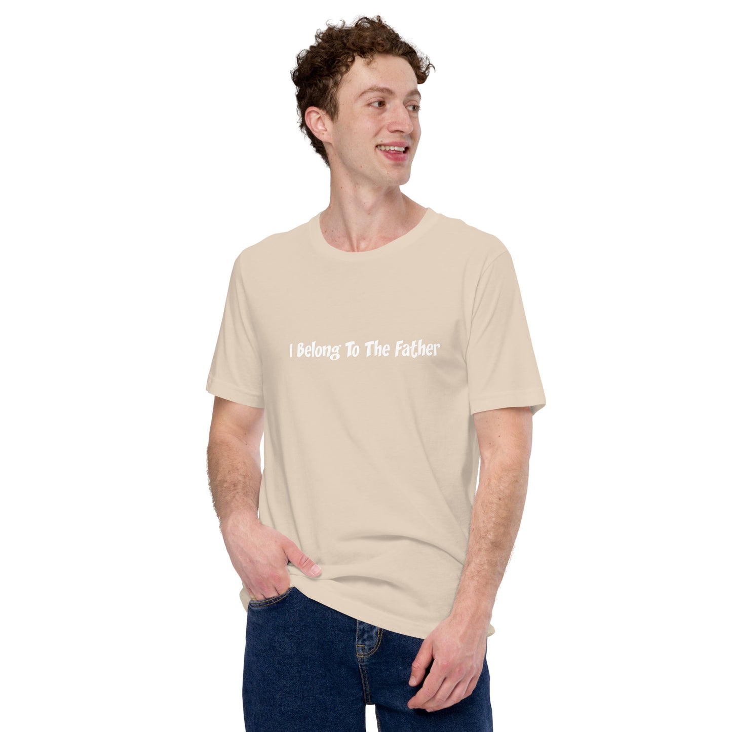 I Belong To The Father T-Shirt White Lettering