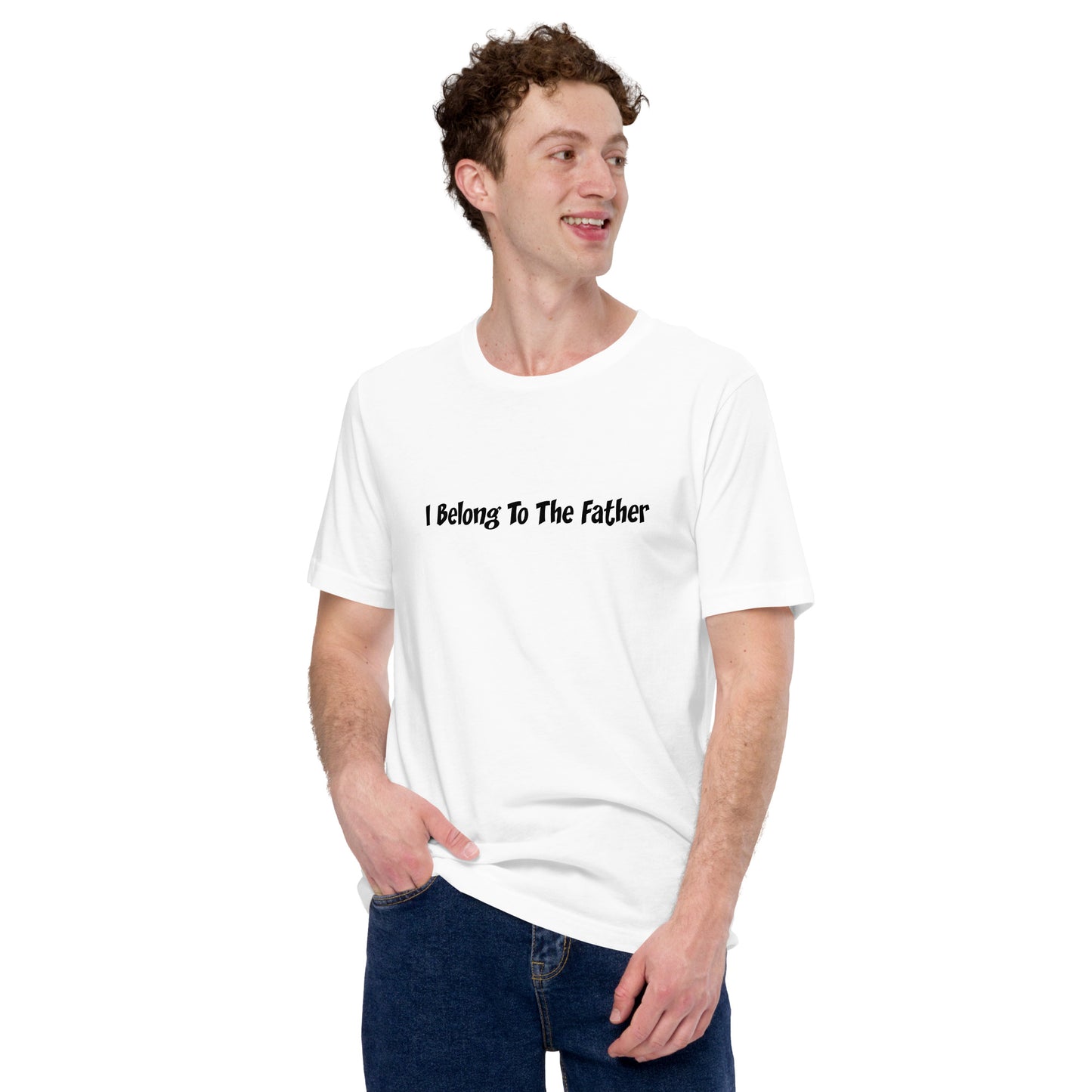 I Belong To The Father T-Shirt Black Lettering