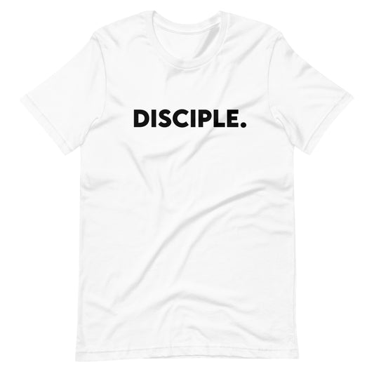 DISCIPLE. T-Shirt Black Lettering