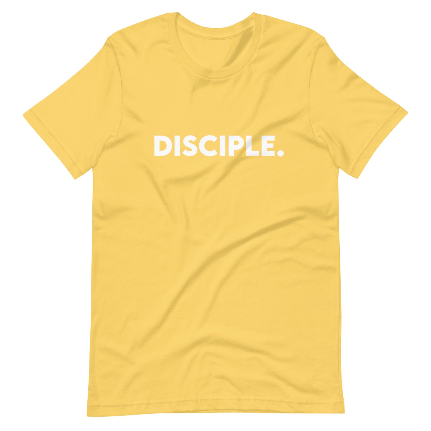 DISCIPLE. T-Shirt White Lettering